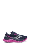 Saucony Endorphin Speed 4 Running Shoe In Navy/fuchsia