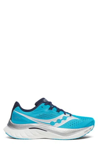 Saucony Endorphin Speed 4 Running Shoe In Viziblue/navy
