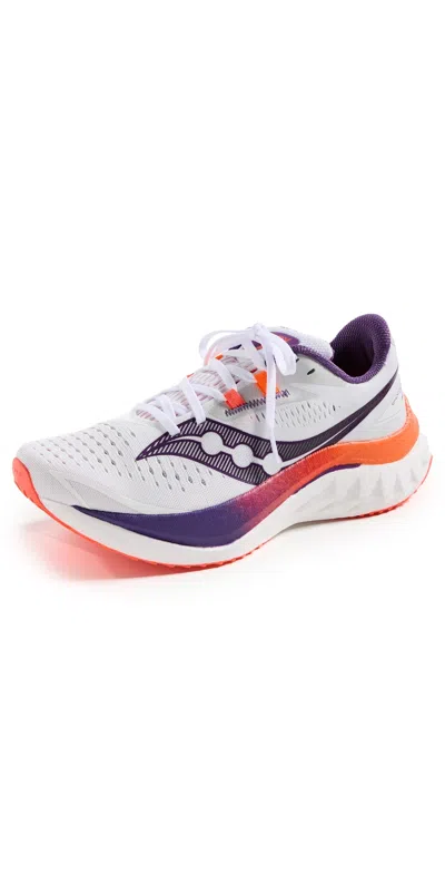 Saucony Endorphin Speed 4 Trainers White/violet