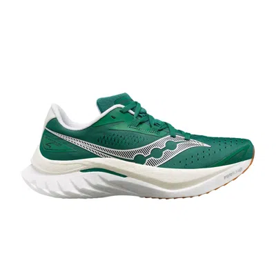 Pre-owned Saucony Endorphin Speed 4 'verdant White' In Green