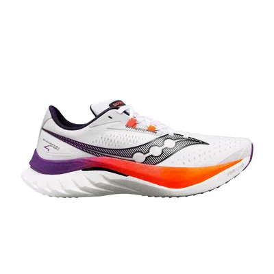 Pre-owned Saucony Endorphin Speed 4 'white Viziorange'