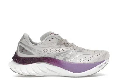 Pre-owned Saucony Endorphin Speed 4 (women's) Sneakers In Moon/plum