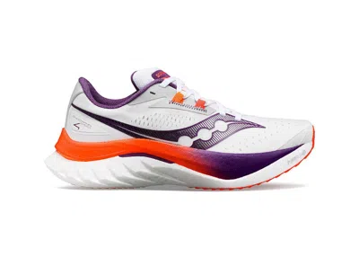 Pre-owned Saucony Endorphin Speed 4 (women's) Sneakers In White/violet