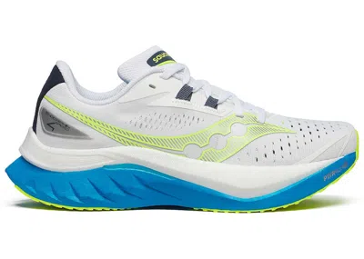 Pre-owned Saucony Endorphin Speed 4 (women's) Sneakers In White/viziblue