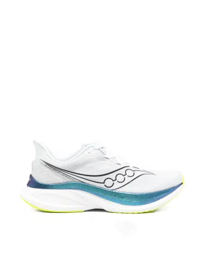 Saucony Endorphin Speed 5 Logo Sneakers In White