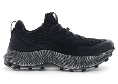 Pre-owned Saucony Endorphin Trail (women's) Sneakers In Black/gravel