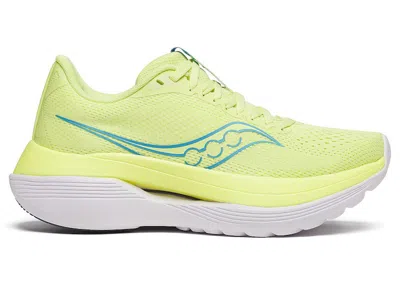 Pre-owned Saucony Endorphin Trainer (women's) Sneakers In Sunny/denim