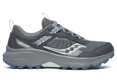 Pre-owned Saucony Excursion Tr17 (women's) Sneakers In Shadow/jade