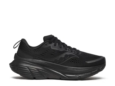 Saucony Extra Wide Width Guide 18 Running Shoe In Black