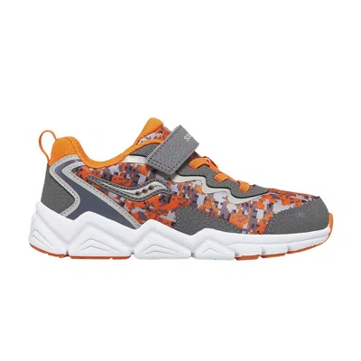 Pre-owned Saucony Flash 3.0 A/c Big Kid 'orange Camo' | Kid's Size 5