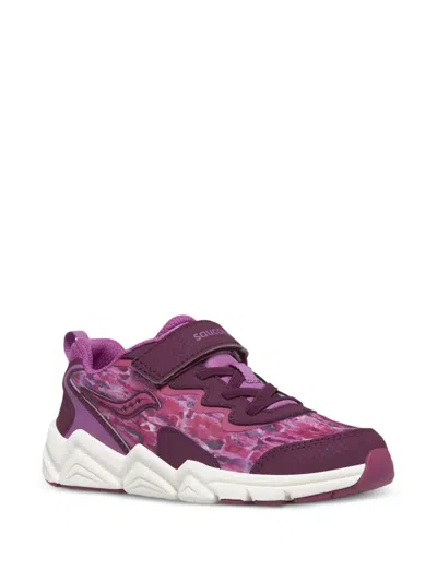 Saucony Kids' Flash A/c 3.0 Touch-strap Sneakers In Multi