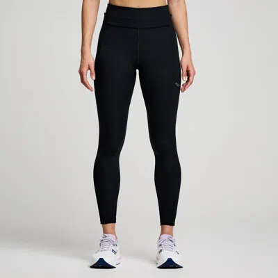 Saucony Fortify 7/8 Tight In Black