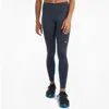 Saucony Fortify Tights Women's Blue Stretch Skinny Leg Activewear Jdm775 In Blue