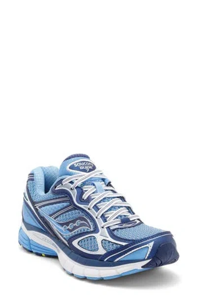 Saucony Gender Inclusive Progrid Guide 7 Sneaker In Blue