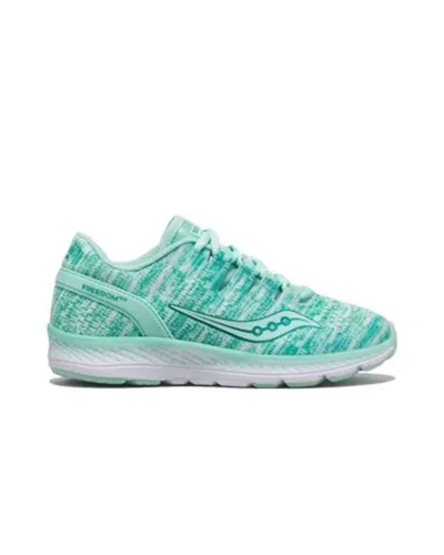 Saucony Kids' Girl's Freedom Iso Sneaker In Aqua In Green