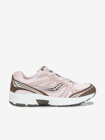 Saucony Kids' Girls Grid Legacy Trainers In Pink