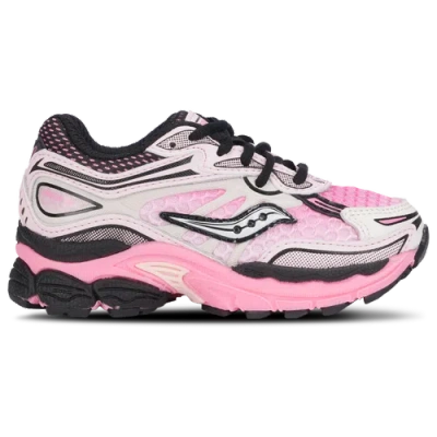 Saucony Kids' Girls Omni 9 In Salmon/black