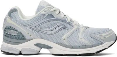 Saucony Gray Progrid Triumph 4 Sneakers In Light Grey