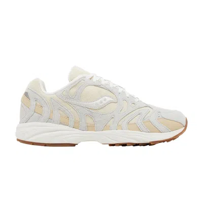 Pre-owned Saucony Grid Azura 2000 'blank Canvas' In Cream