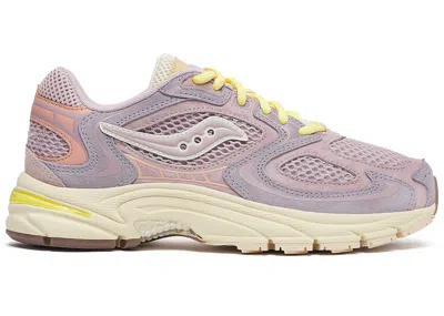 Pre-owned Saucony Grid Jazz 9 Designed In Venice (women's) Sneakers In Violet/quail