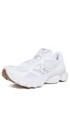 Saucony Grid Nxt Mesh Sneakers In White