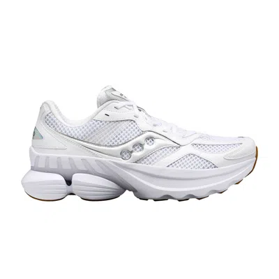 Pre-owned Saucony Grid Nxt 'triple White'