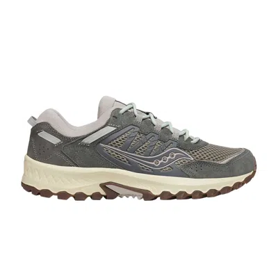 Pre-owned Saucony Grid Peak 'designed In Venice Pack - Grey Carbon' | Men's Size 3.5 In Gray