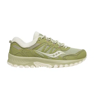 Pre-owned Saucony Grid Peak Suede 'green' | Men's Size 6