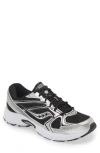 Saucony Grid Ride Millennium Sneaker In Black/ Silver