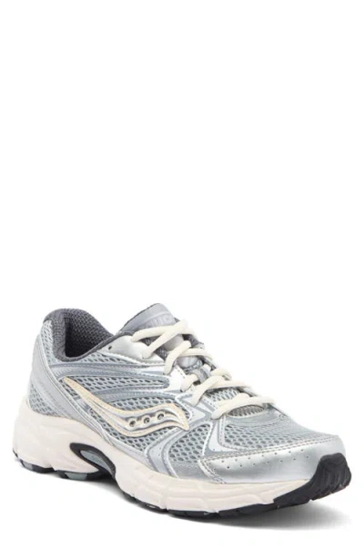 Saucony Women's Ride Millennium In Silver/beige