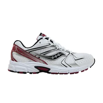 Pre-owned Saucony Grid Ride Millennium 'white Red' | Men's Size 7.5