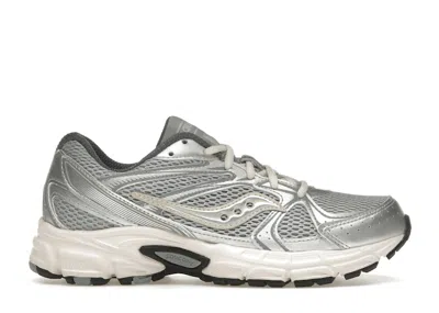 Pre-owned Saucony Grid Ride Millennium (women's) Sneakers In Silver/cream
