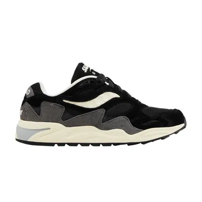 Pre-owned Saucony Grid Shadow 2 'black Cream'