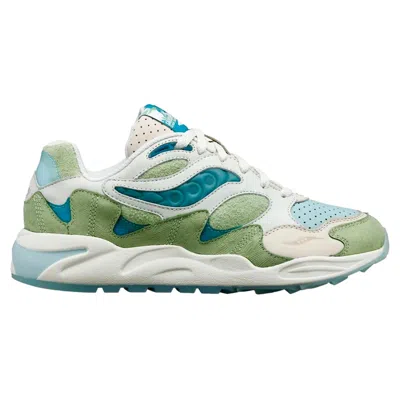 Saucony Grid Shadow 2 Green/tan S70782-1 Men's