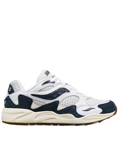 Saucony Grid Shadow 2 Ivy Prep In White