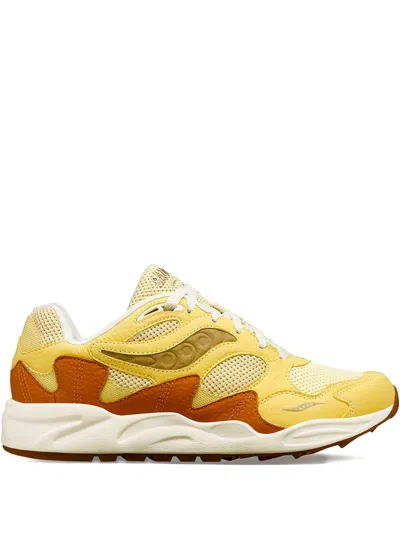 Saucony Grid Shadow 2 Sneakers In Yellow
