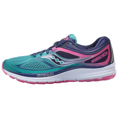 Saucony Guide 10 Teal / Navy / Pink S10350-3 Women's In Multi
