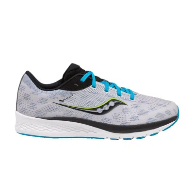 Pre-owned Saucony Guide 14 Big Kid 'grey Blue' | Kid's Size 1.5 In Gray