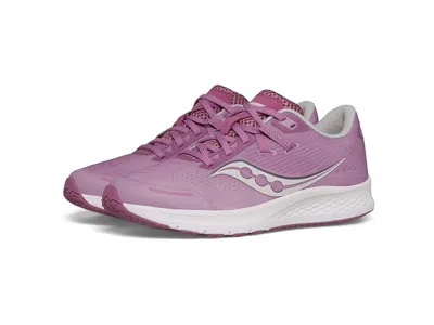 Saucony Guide 16 Sneaker (little Kid/big Kid) Kid's Shoes Orchid : 7 Big Kid M In Pink