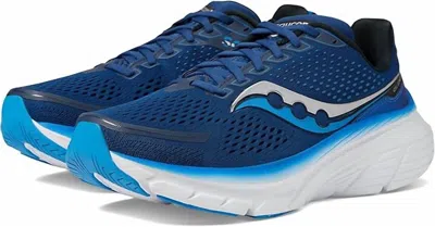 Saucony Guide 17 In Navy In Blue