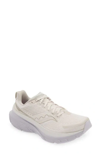 Saucony Guide 17 Running Shoe In Moon/heather