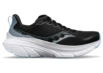 Pre-owned Saucony Guide 17 (women's) Sneakers In Black/fog