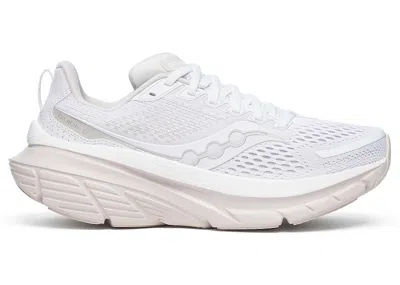 Pre-owned Saucony Guide 17 (women's) Sneakers In White/moon