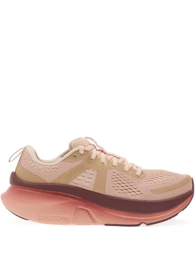 Saucony Guide 18 Low-top Sneakers In Pink