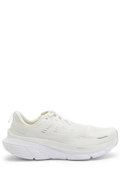 Saucony Guide 18 Panelled Mesh Sneakers In White