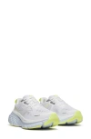 Saucony Guide 18 Running Shoe In White/ice Melt