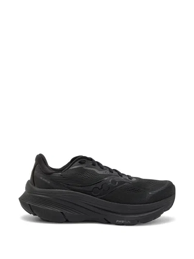 Saucony Guide 19 Mesh-knit Sneakers In Black