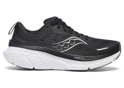 Pre-owned Saucony Guide 18 (women's) Sneakers In Black/white