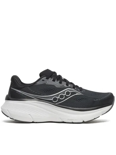 Saucony Guide 19 Wide Black White Ss26 Women Running Shoes