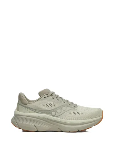 Saucony Guide 19 Perforated Sneakers In Green